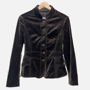 7/8 - Jacob - Brown, Suede Suit Jacket